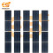 152.3mm x95mm 6V 300mAh Rectangle Shaped Polycrystalline Mini Epoxy Solar Panels Pack of 50